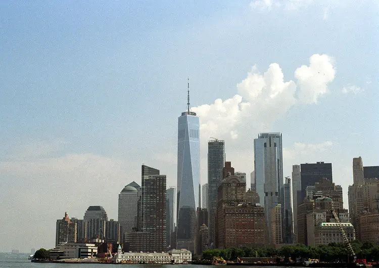 [Lower Manhattan from Liberty Island Ferry, New York](https://www.google.com/maps/search/?api=1&query=Lower+Manhattan+New+York) · Nikon FM2 · 50mm · Kodak GB 200-7