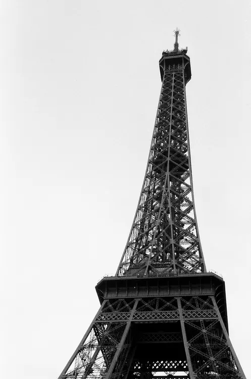 [Eiffel Tower, Paris](https://www.google.com/maps/search/?api=1&query=Eiffel+Tower+Paris) · Nikon FM2 · 50mm · Ilford FP4 Plus 125
